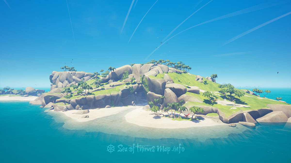 Sea Of Thieves Map - Adventure Island - Wanderer's Refuge