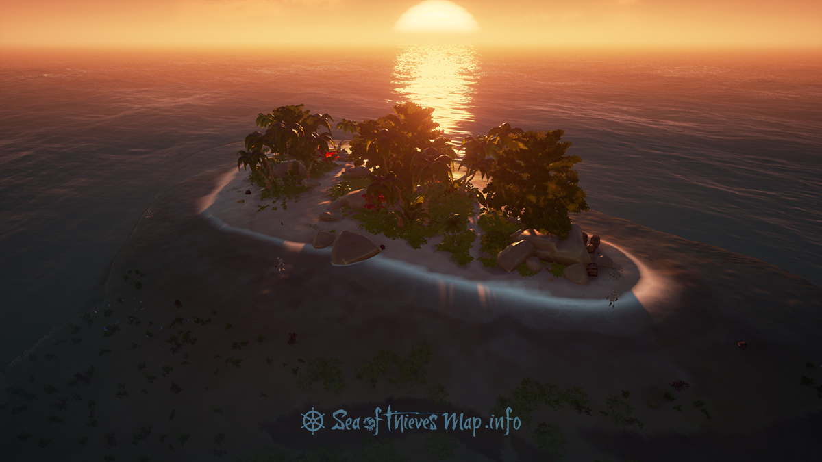 Sea Of Thieves Map - Adventure Island - Sea Dog's Rest