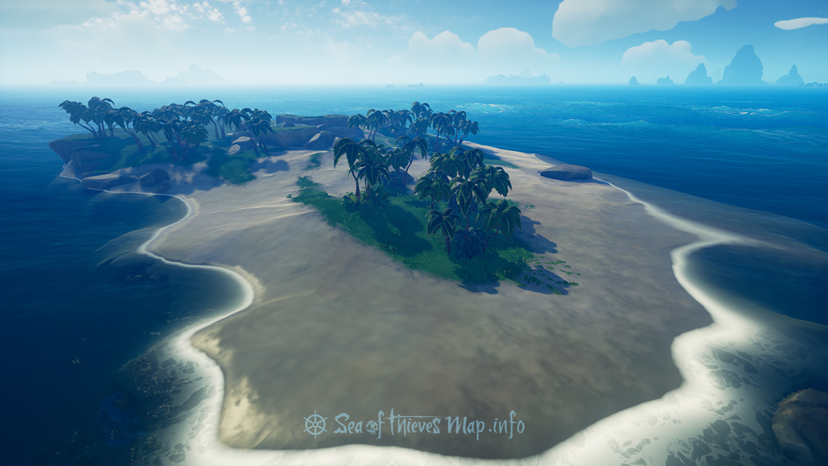 Sea Of Thieves Map - Uncharted Island West - Uncharted Island