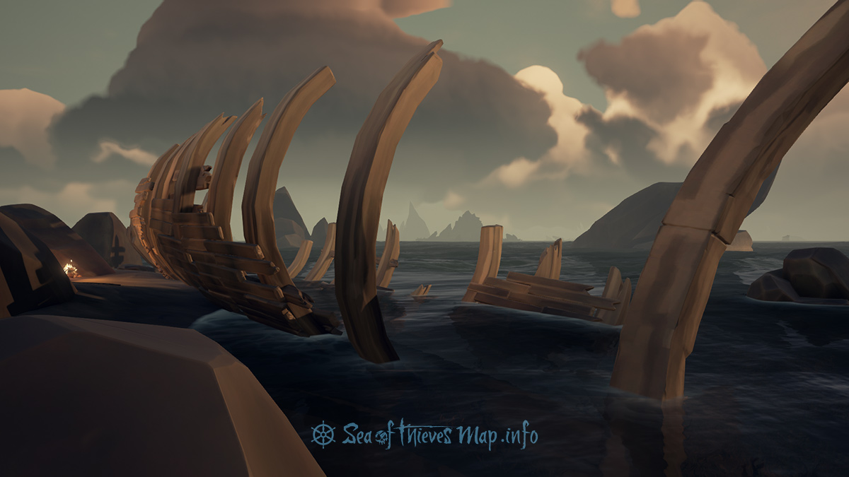 Sea Of Thieves Map - Shipwreck - Landmark