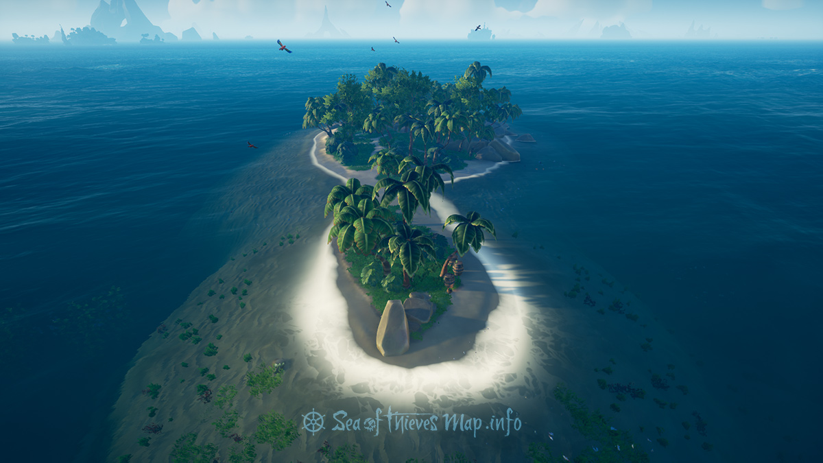 Sea Of Thieves Map - Adventure Island - Paradise Spring
