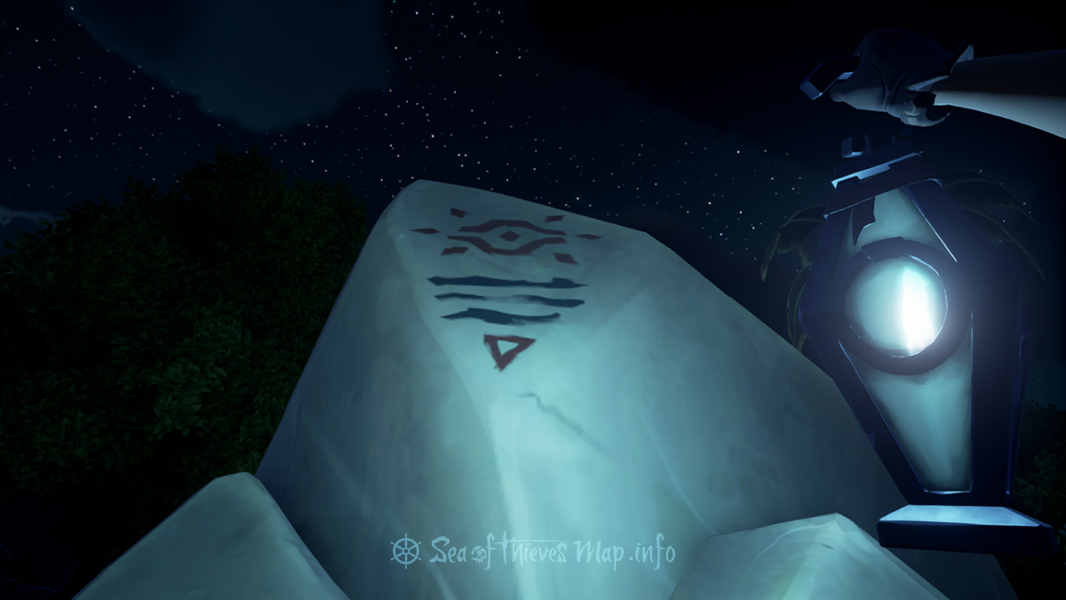 Sea Of Thieves Map - Reading this map a clue you'll see, if at the watcher over the East sea ye standing be - Riddle Step