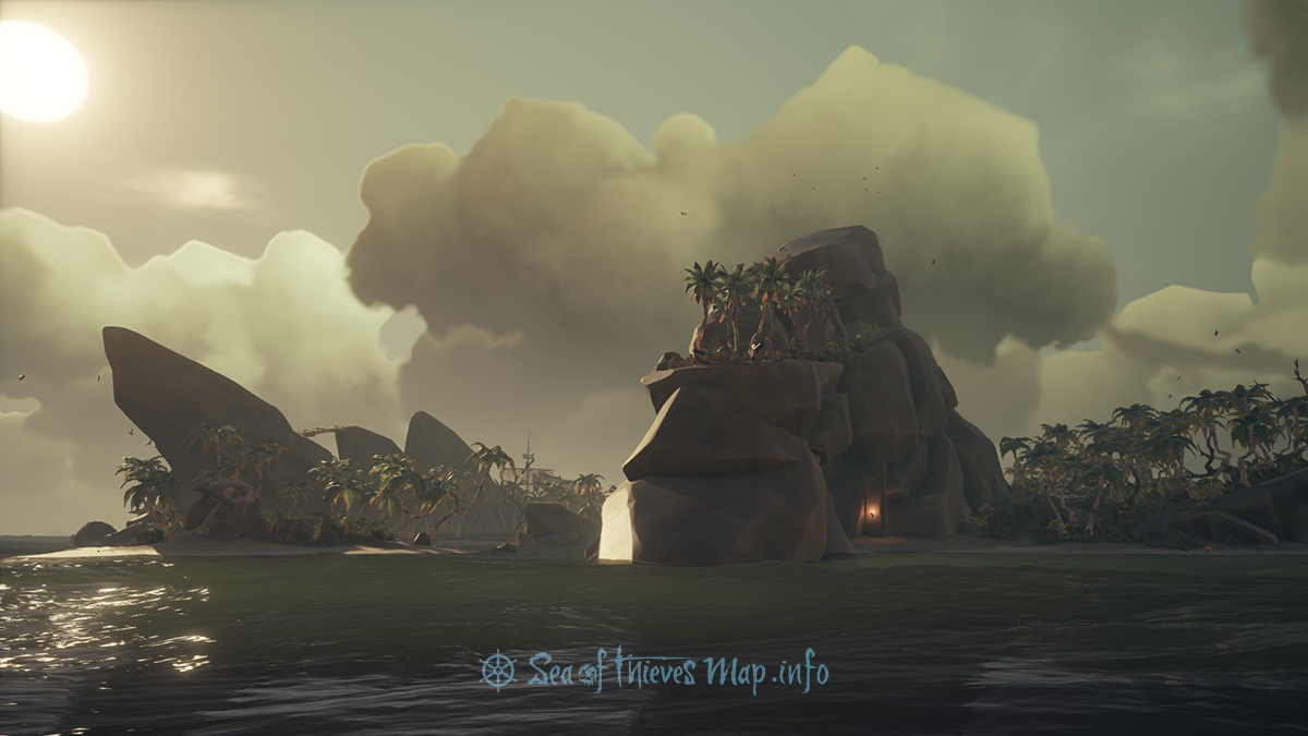 Sea Of Thieves Map - Adventure Island - Shipwreck Bay