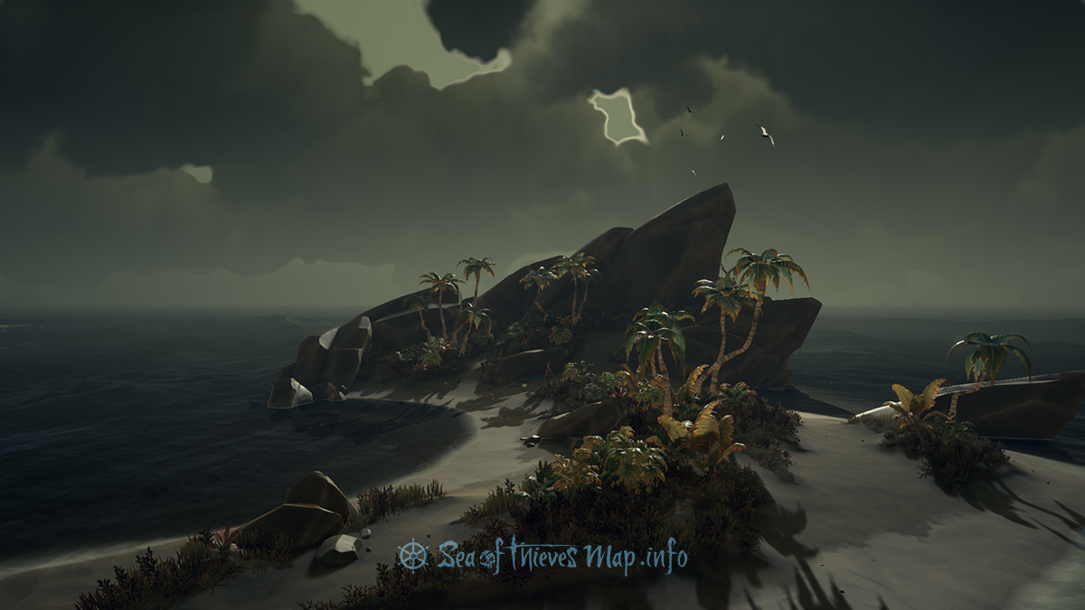 Sea Of Thieves Map - Adventure Island - Scurvy Isley