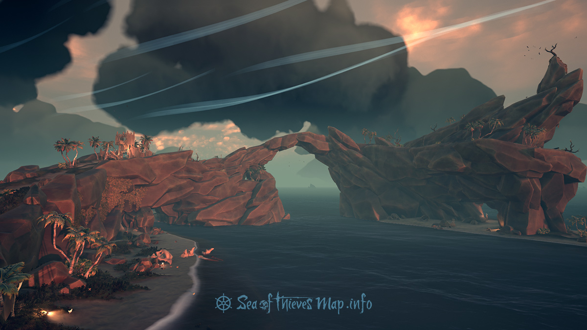 Sea Of Thieves Map - Adventure Island - Marauder's Arch