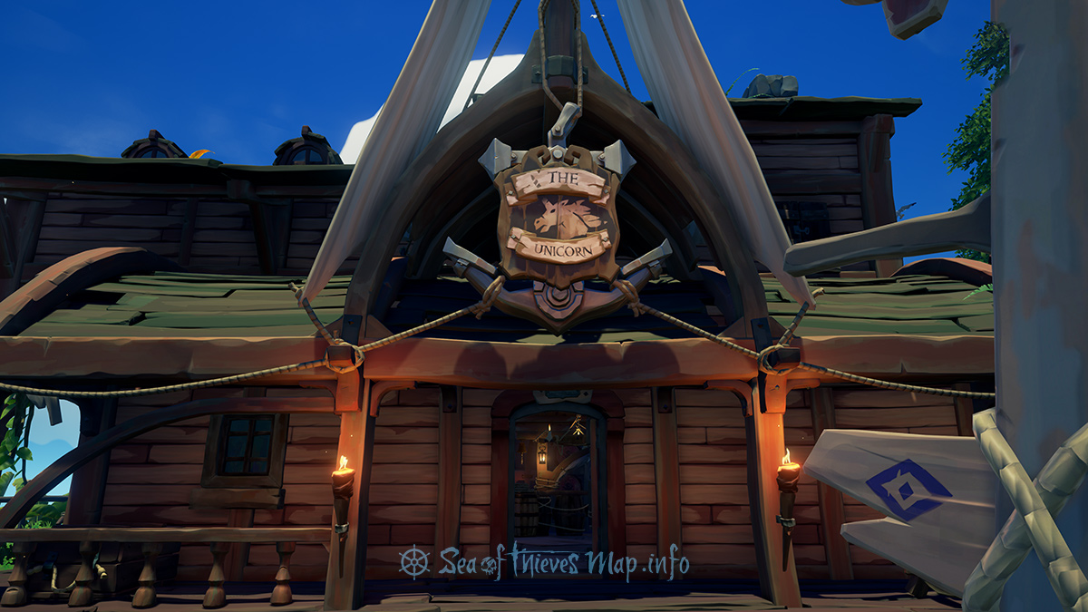 Sea Of Thieves Map - Ancient Spire Outpost - Tavern