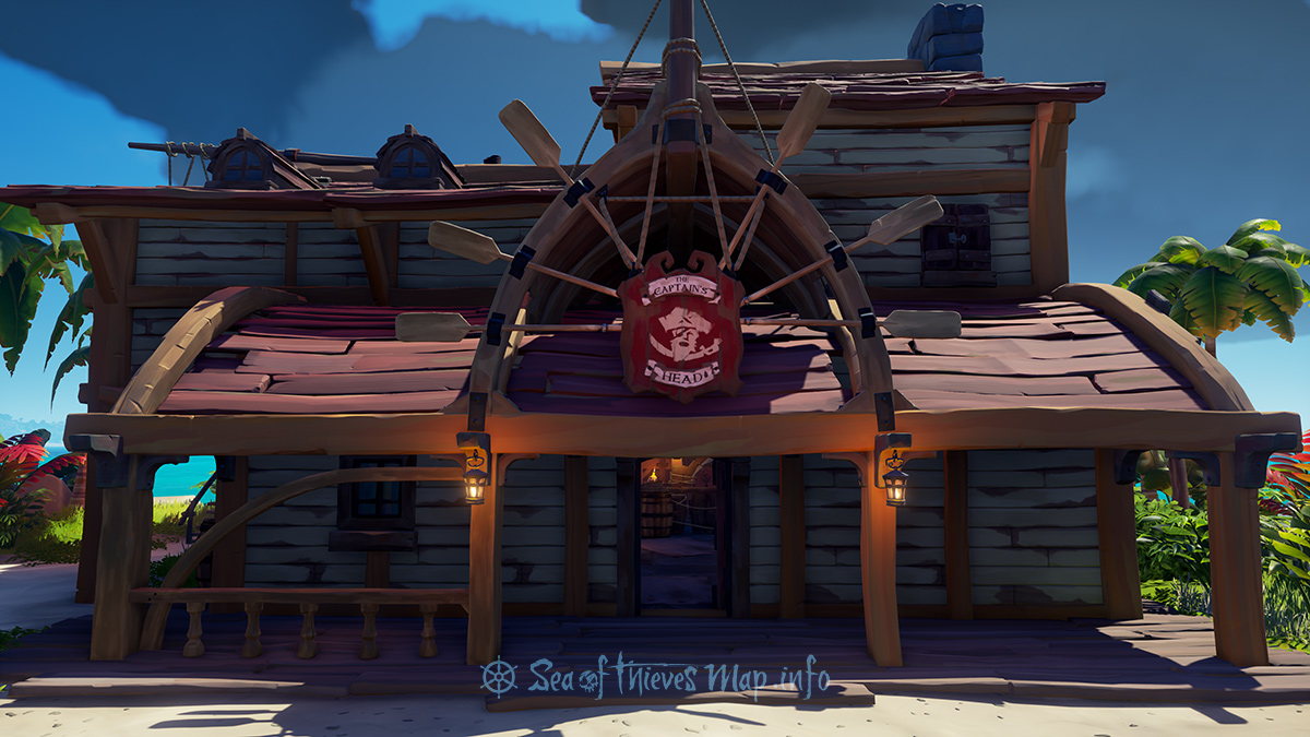 Sea Of Thieves Map - Golden Sands Outpost - Tavern